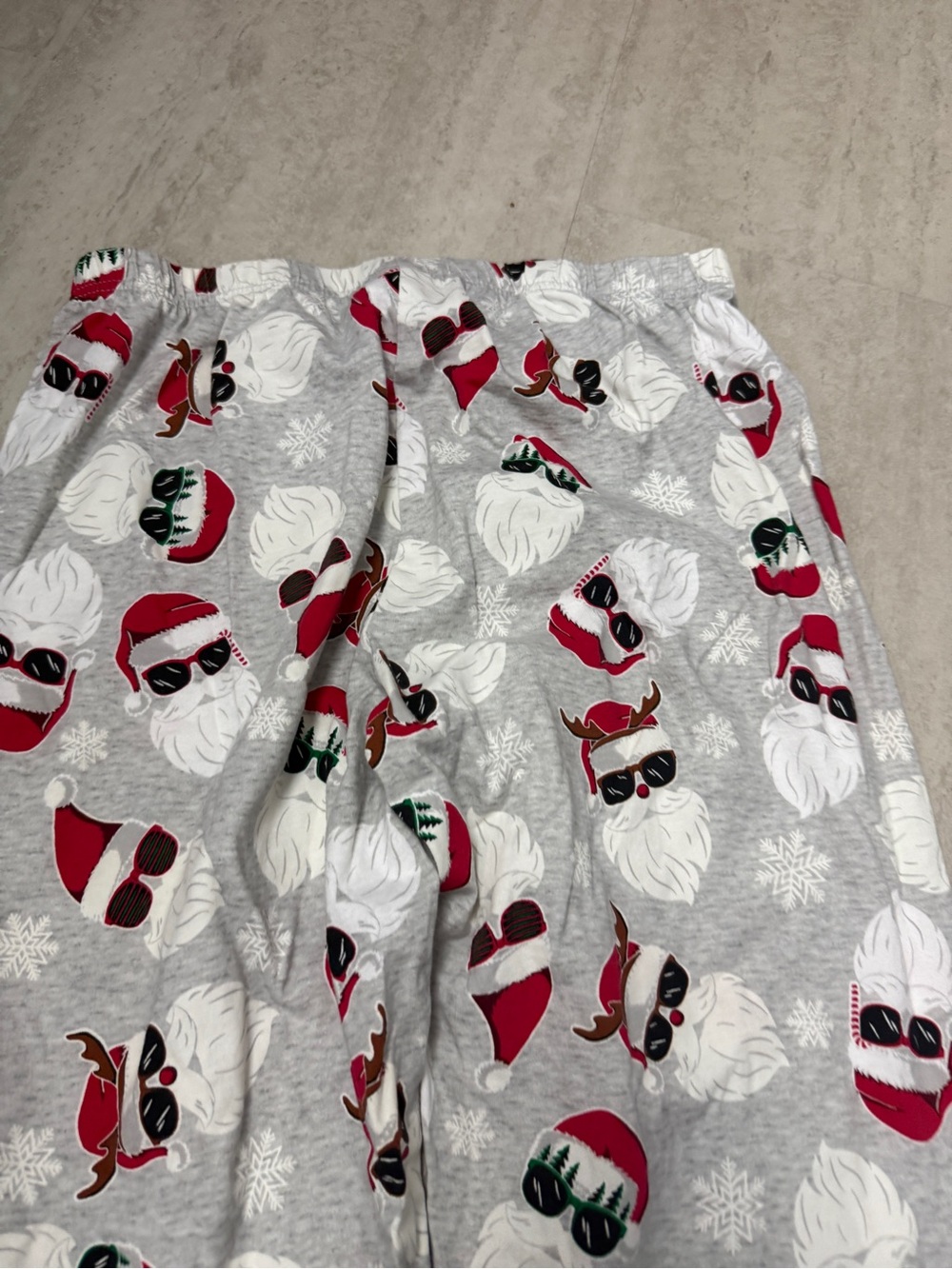 PJ Place pajamas Santa pajamas Adult matching family pajamas Ho Ho Ho - Picture 13 of 13
